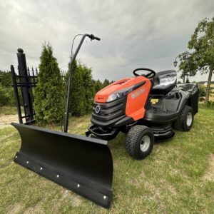 Oleo-Mac Traktor ogrodowy z pługiem i łańcuchami OM 92/24 KH - Transport firmowy